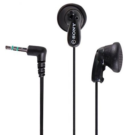 Sony MDR-E9LP Auriculares intrauditivos, color negro, conector jack 3.5 mm